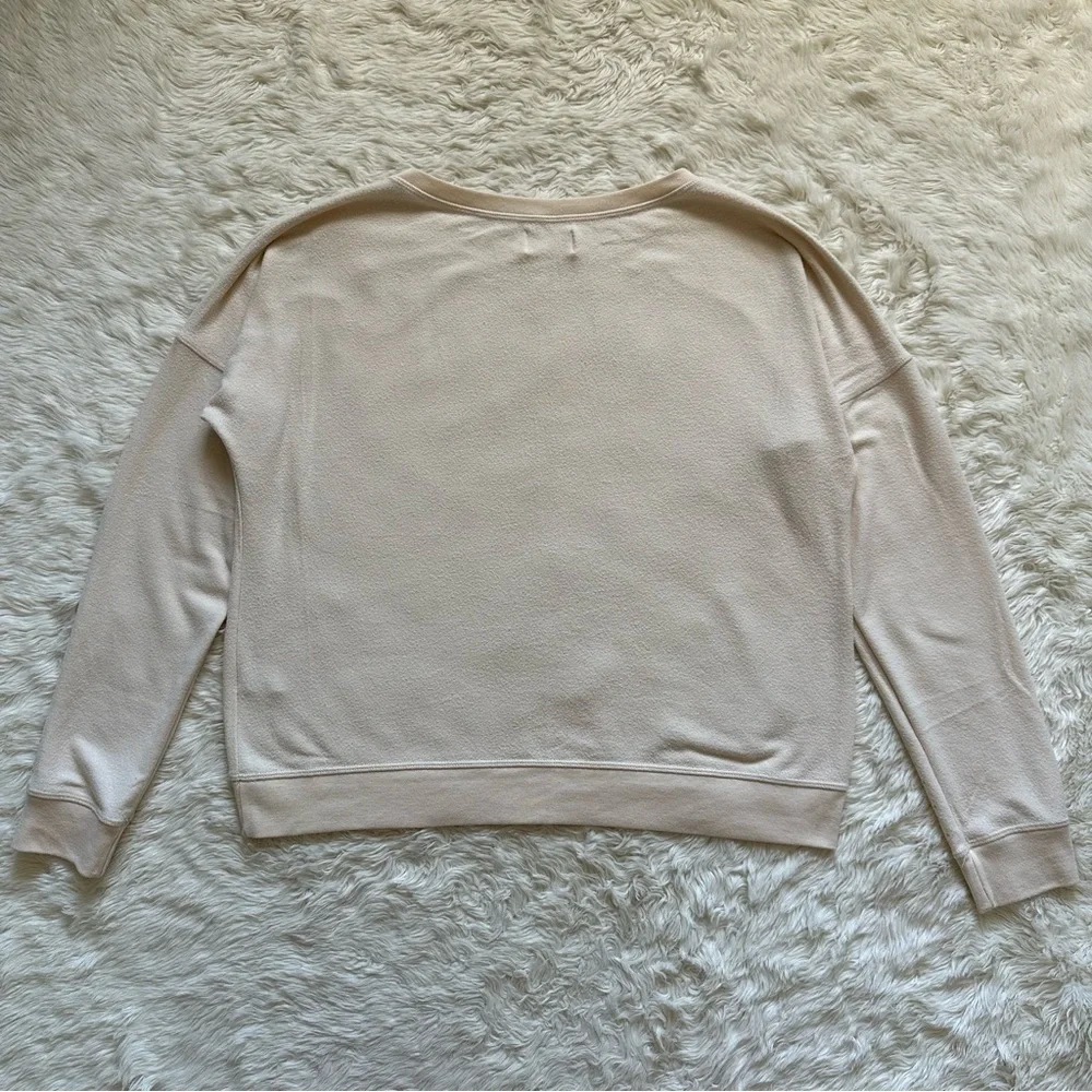 Beach Riot Sweater Moon and Stars Studded Embellished Long Sleeve Cream L